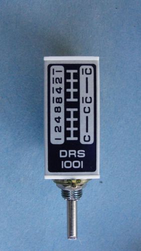 DRS 1001 - QTY 1 - NEW ALCO ROTARY SWITCH   MADE IN JAPAN