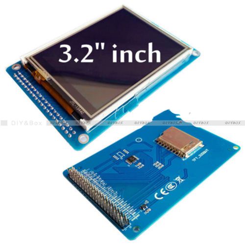 240x320 3.2 inch TFT LCD module Display with touch panel SD card than 128x64 LCD
