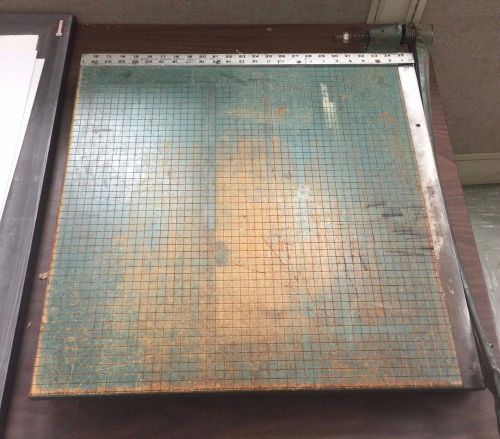 **GOOD DEAL** 25&#034; Guillotine Paper Cutter trimmer board Premier Style