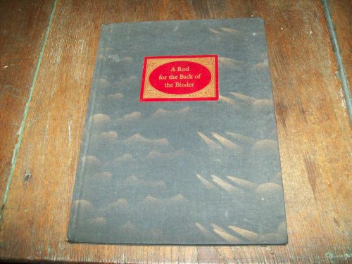 1929 LAKESIDE PRESS BOOK BINDING TOOLING FORWARDING PAPER LEATHER ILLUSTRATED