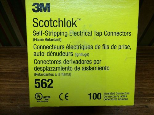 3M Scotchlok 562 Self Stripping Tap Connector 100 PCS