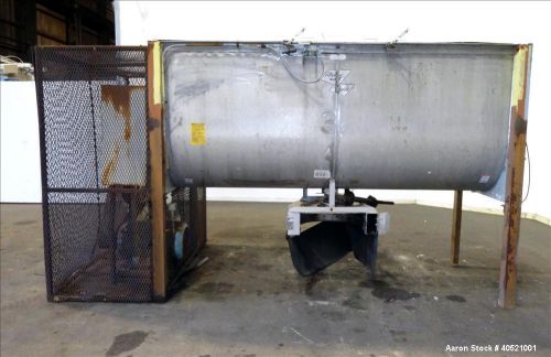 Used- Marion Paddle Mixer, approximately 109 cubic feet working capacity, 304 st