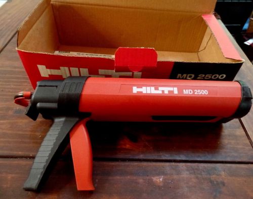 Hilti md 2500 adhesive gun #338853~new in box for sale