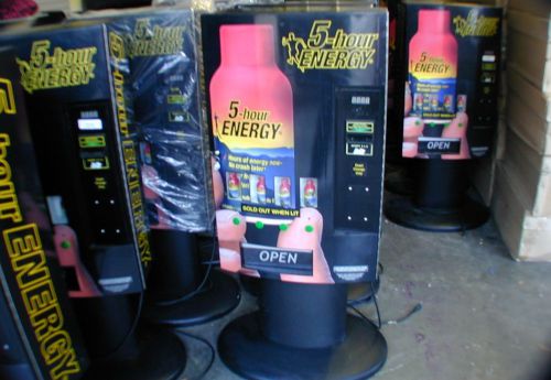 5 Hour Energy Shot Drink Brand New Vending Machine (1 Machine)