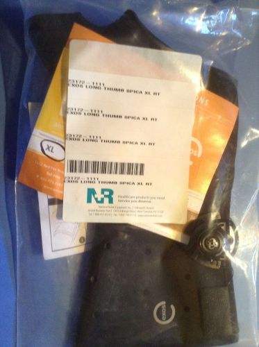 EXOS NATIONAL REHAB LONG THUMB SPICA XL RT REF 23172-1111 NEW IN PACKAGE