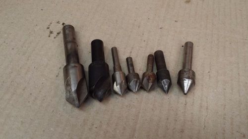 Lot of assorted countersinks ford/cleveland/stanley hss counter sinks for sale