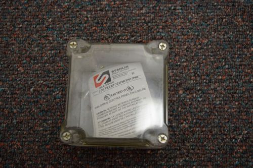 Stahlin dcc554w fiberglass n4x electrical enclosure.  new, no modifications. for sale