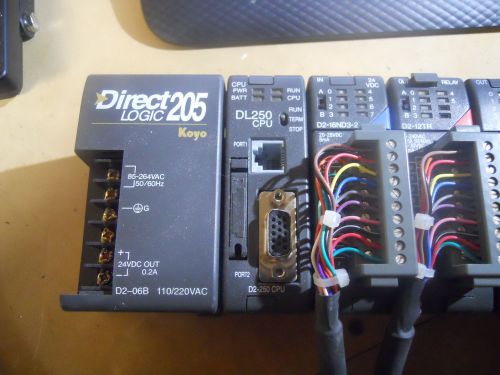 Automation direct DL 205-complete system loaded