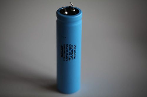 BRAND NEW MALLORY CAPACITOR VPR 5900 µF 25VDC, -55°C to +105°C