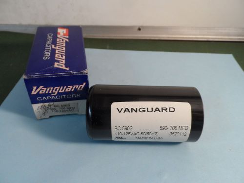 VANGUARD  CAPACITOR   BC-590S    SEE DESC     NEW     0615