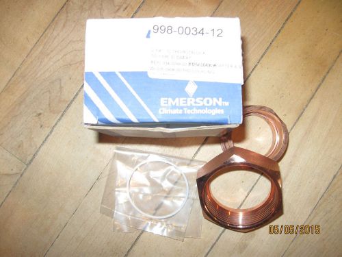 Emerson Copeland Rotalock Adapter &amp; Seal kit NEW in box 998-0034-12