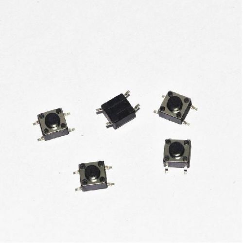 10 piece 6*6*4.3 mm smd Momentary micro Switch  4 pin