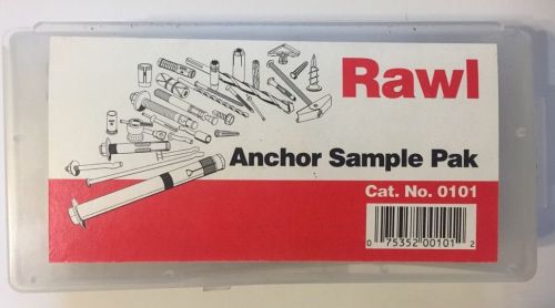 Vintage Rawl Anchor Sample Pak Cat. No 0101.