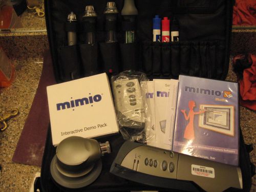 Mimio Xi Interactive Whiteboard DMA-02 Kit &amp; Case
