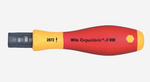 Wiha 28726 10 - 50 in-lbs insulated torque screwdriver for sale