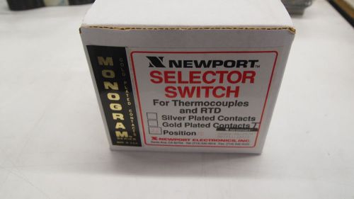 Newport OMEGA GOLD OSWGT-24-PG/N THERMOCOUPLE SELECTOR SWITCH 3 POLE 24 Contacts