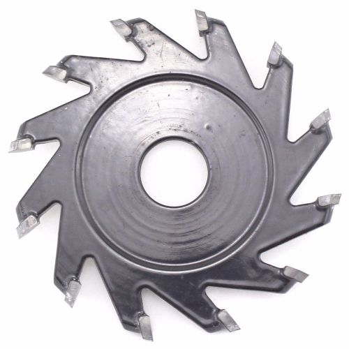 4&#034;*12t slotted aluminum plastic plate v type slotting saw blade cutter 8mm width for sale