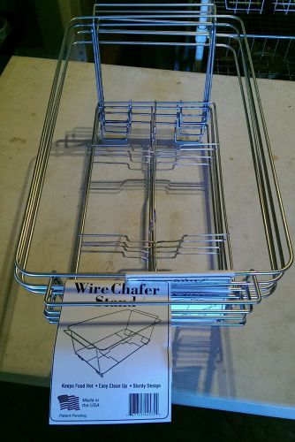 4 PACK Buffet Chafer Food Warmer Wire Frame Stand Rack Full Size Chafing Dish