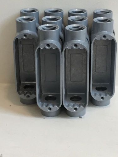 Case of 10 c type aluminum conduit  body 1/2 in, for sale