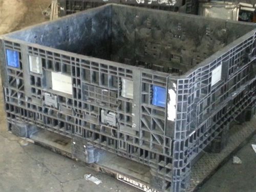 Pallet box storage container automotive bin collapsible ropak xytec knockdown for sale