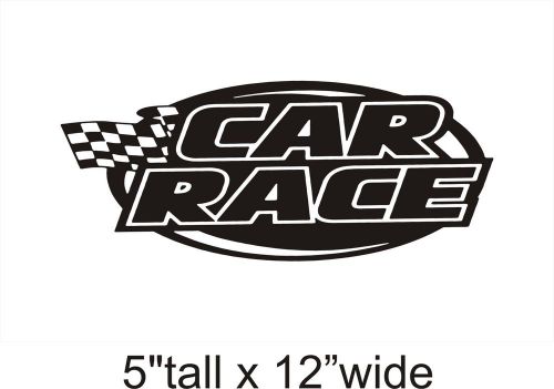 Car Race-Logo Funny Car Vinyl Sticker Decal Decor Truck  -1663
