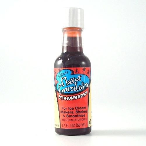 Flavor fountain bottle - strawberry industrial for sale