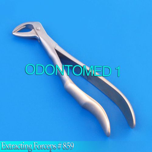 EXTRACTING FORCEPS #859 GOLD PLATED DENTAL SURGICAL INSTRUMENTS EXTRACTION