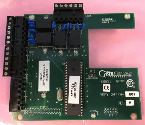 Keri Systems SB-593 Satellite Expansion Board (for use with the PXL-500 Board)