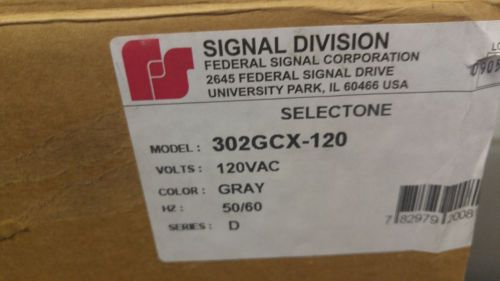 FEDERAL SIGNAL  302GCX-120 with Custom Message Module TM33-SC