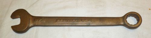 Berylco 3/4&#034; Combination Wrench W-66 Becu