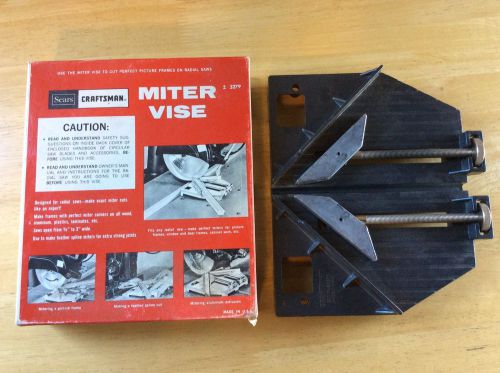 Sears Craftsman In Box Miter Vise 9-3279 3279 Make perfect miters and splices!