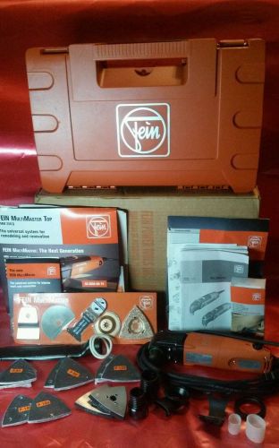 Fein FMM250Q MultiMaster Top Tool System In Case NEW NEVER USED