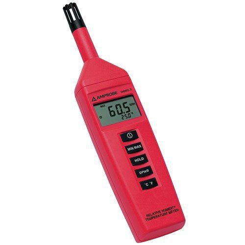Amprobe thwd-3 relative humidity temperature meter for sale