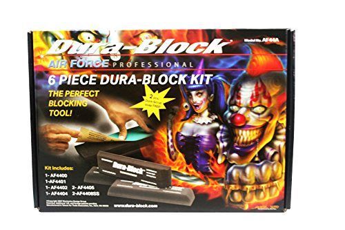 Dura-Block AF44A Black 6-Piece Sanding Block Set New new free shipp