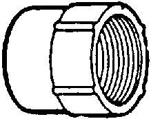 ADAPTER,F 1-1/2&#034;PVC-DWV