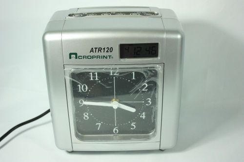 Acroprint atr120 automated top loading electric time clock - 010212000 for sale