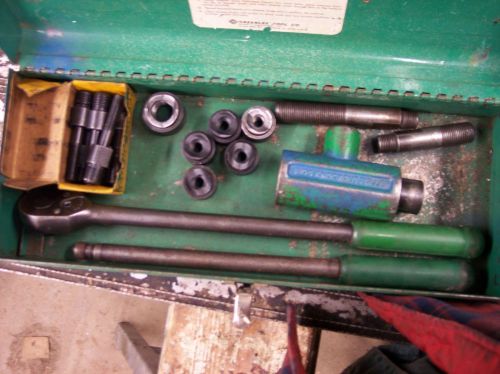GREENLEE 1804 Ratchet Knockout Driver with Extras