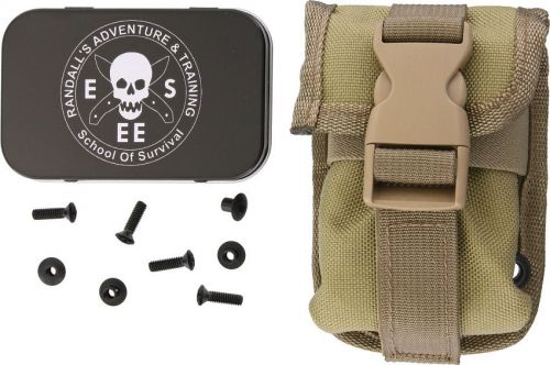 ESEE Knives ES52POUCHK Accessory Pouch Khaki Ballistic Nylon