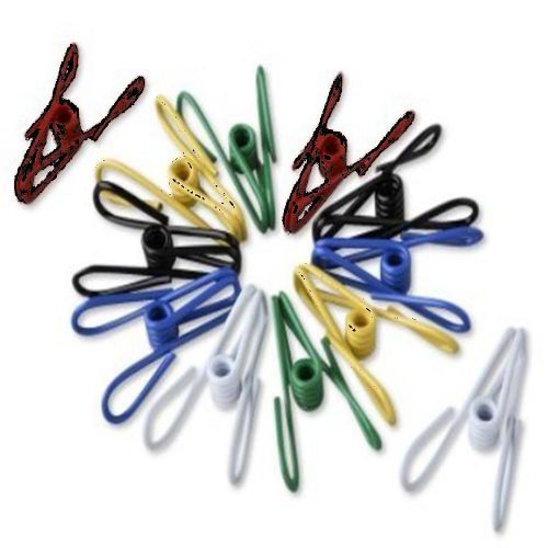 Amco 12-piece everything clips set assorted colors multi purpose free shipping for sale