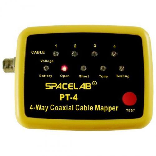 Spacelab pt-4, 4-way coaxial cable mapper designed to find coax cables in system for sale