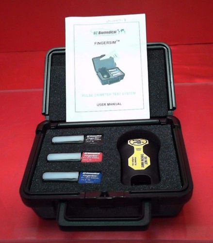 BC Biomedical Fingersim Pulse Oximeter Test System