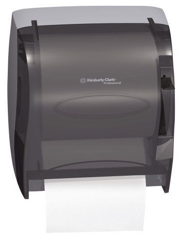 Kimberly Clark Levermatic Roll Paper Towels Dispenser 09765, Manual, Smoke Black