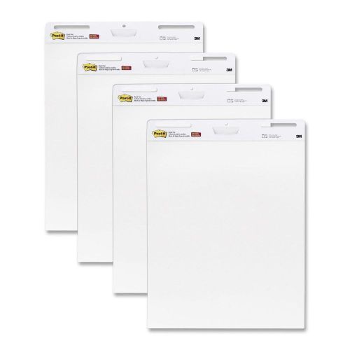 Post-it easel pad, 25 x 30-inches, white, 30-sheets/pad, 4-pads/pack for sale