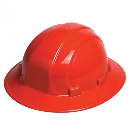 Omega Ii Full Brim Hard Hat With Mega Ratchet, Red Erb Safety Hard Hats 30188