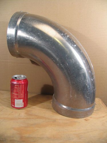 6&#034; aluminum 90deg. long elbow pipe fitting (allegheny co.) bell end type for sale