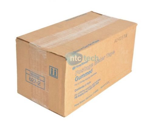 Pitney Bowes 627-2 Gummed Tape Rolls for DM800 DM900 DM1000 Series Box of 6