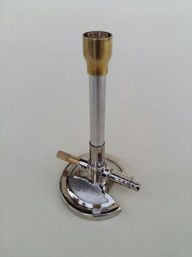 Bunsen burner lp gas / humboldt with valve for heating purpase bunsen set of 2 for sale
