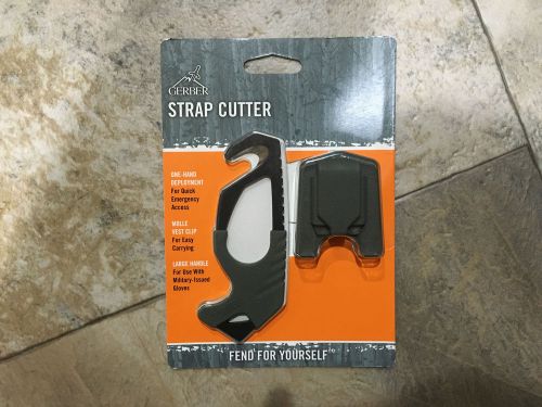 Safety rescue knife gerber with holster strap and seatbelt v cutter for sale