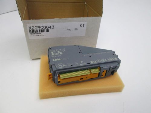 New B&amp;R Automation X20 BC 0043 CANopen Network Controller 1000m 1Mb/s LED
