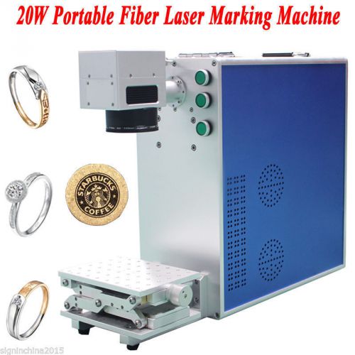 Best 20W Portable Fiber Laser Marking Machine for Metal and Non-metal Material
